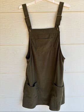 Olive Green Corduroy Dress